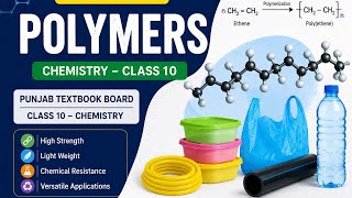 Chapter 26 Polymers | Class 10 Chemistry Punjab Board 2026 | Full Lecture in One Shot