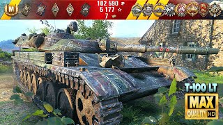 Т-100 ЛТ: Интересный бой за Вестфилд - World of Tanks