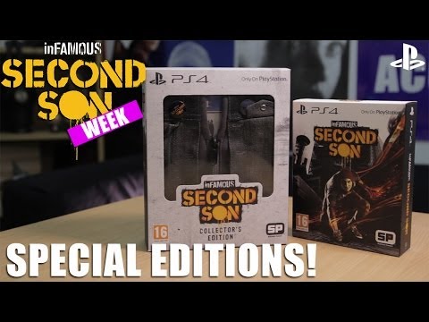 inFAMOUS: Second Son on PS4 - Special Editions Unboxing!