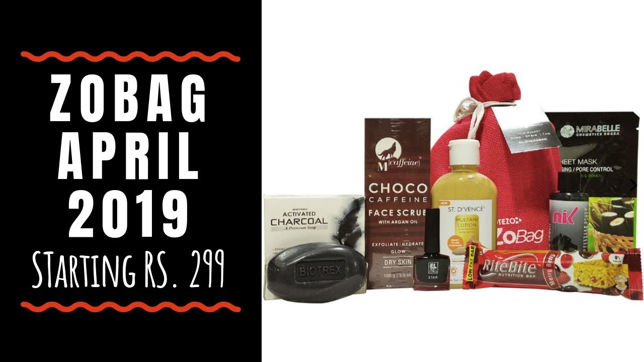 ZoBag April 2019 | Rs. 299 & 499 | Skincare Essentials | Unboxing & Review