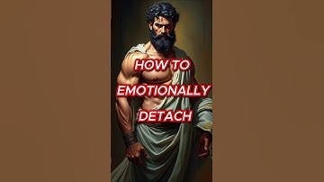 5 Stoic Rules to Emotionally Detach From Someone | Marcus Aurelius Wisdom
