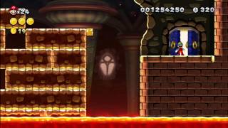 Layer-Cake Desert - Morton's Compactor Castle [New Super Mario Bros Wii U]