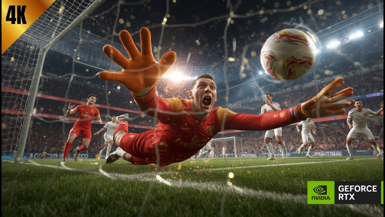 eFootball 2026 PC Ultra Settings | 4K 60FPS Realistic Football Gameplay ...