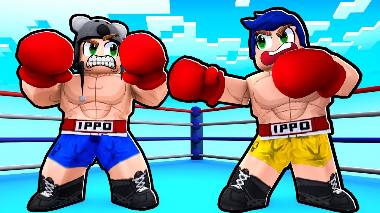 LUTA DE BOXE NO ROBLOX BOXING LEAGUE - Brancoala Games 