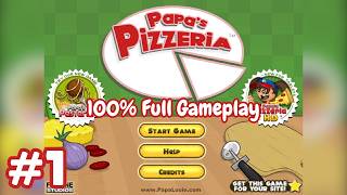 🍕 Papa's Pizzeria (Flash Game, 2007) 100% Full Gameplay Walkthrough 🕹️✨ | Days 1-7 | Part 1 screenshot 4