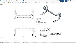 Learn Onshape - Project 19 - Handlebars