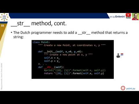 Python#8-5 special method __str__