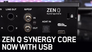 Zen Q Synergy Core | Bus-Powered USB Audio Interface | Product Overview