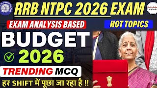 Budget 2026 MCQ | Important Questions | Economics | Budget MCQ BY Knowledge Capsule 