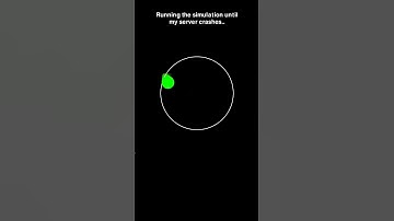 Ball bouncing simulation #adhd #music #code #space #python #physics #simulations #memes #science
