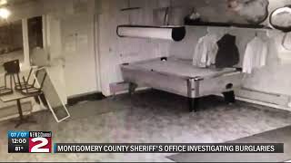Authorities search for burglary suspect