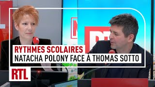 Rythmes scolaires : Natacha Polony face à Thomas Sotto