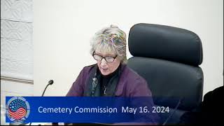 Cemetery Commission 05.16.24