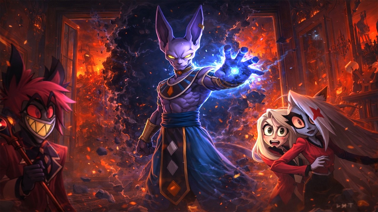 What If Beerus Came Into Hazbin Hotel After The Extermination Countdown Hit 176 Days?