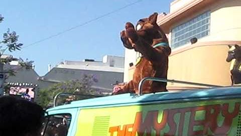Scooby-Doo at Universal Studios Hollywood