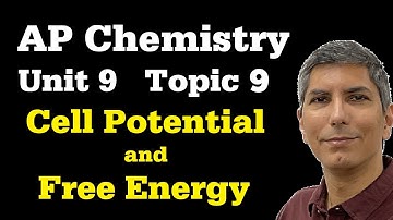 Electrochemistry - Cell Potential and ΔG - AP Chem Unit 9, Topic 9 - AP Chemistry Topic 9.9