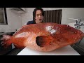 離島で巨大化しすぎた海の主を解体してみると 離島で巨大化しすぎた海の主を解体してみると