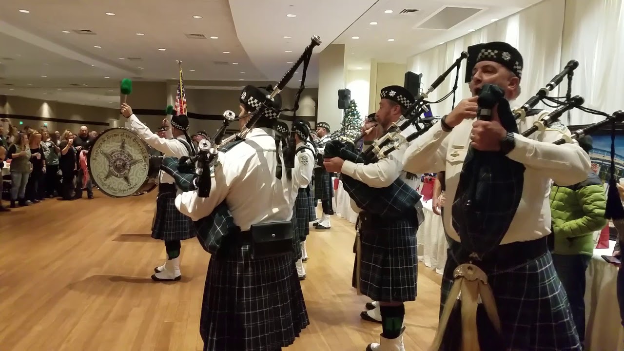 The Bagpipes and Drums of the Emerald Society Chicago Police Department