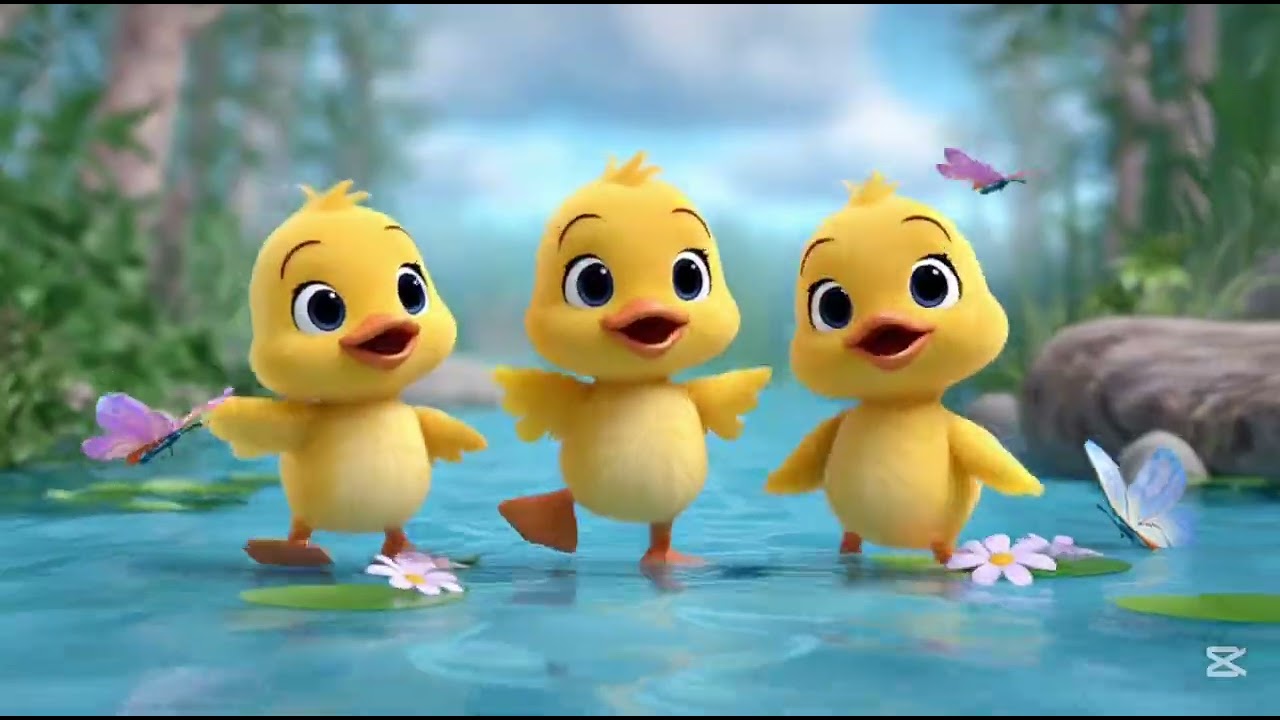 “5 Little Ducks – Fun & Playful Nursery Rhyme 2025 | Sing & Dance Along!”