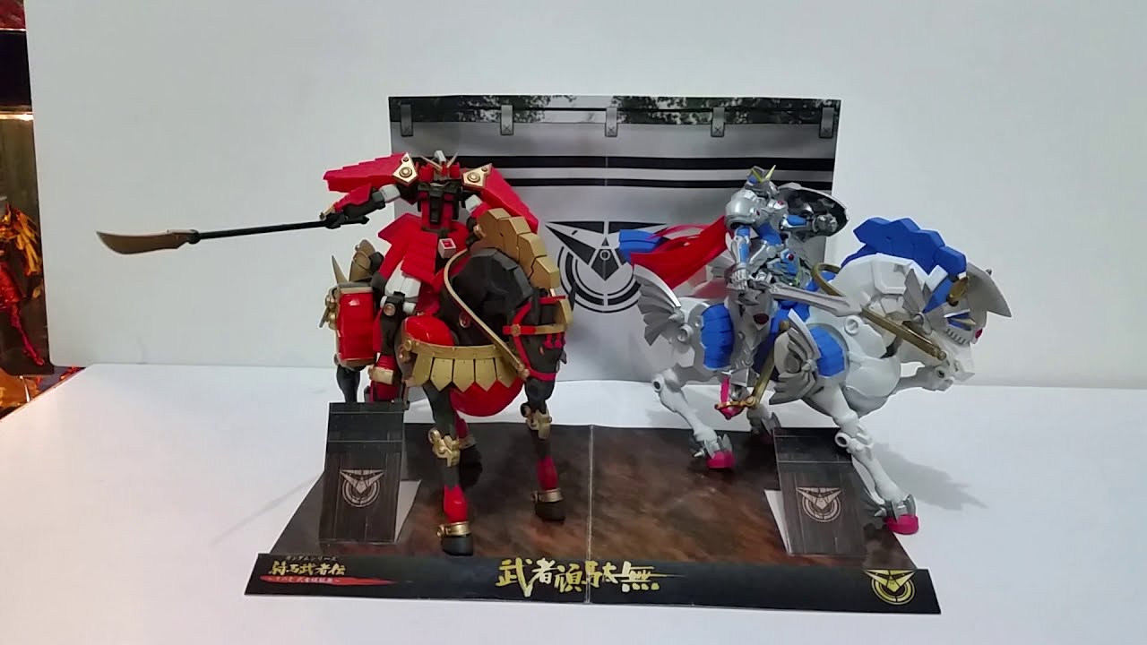 Unboxing Banpresto Kiba Musha Gundam 騎馬武者伝～武者頑駄無 - YouTube