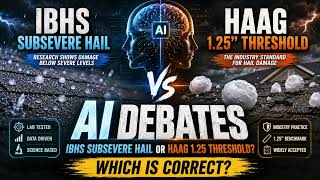 AI Debates IBHS vs HAAG: Is the 1.25” or 0.75" Hail Damage Threshold?