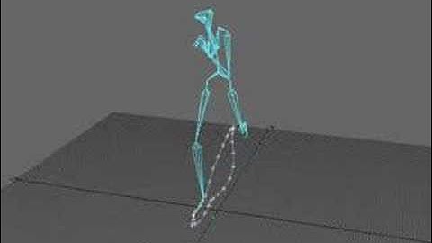 Sprinting Motion bvh file import into lightwave