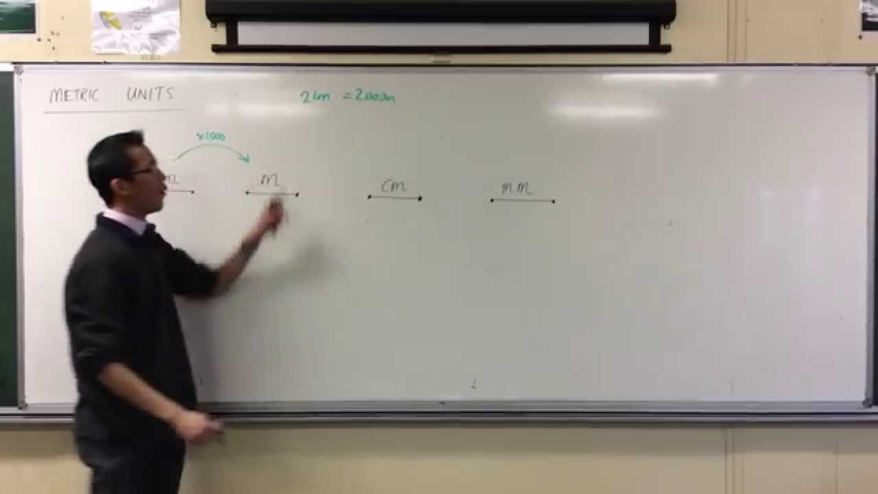 Converting between metric units (3 of 3: summary) maths is fun