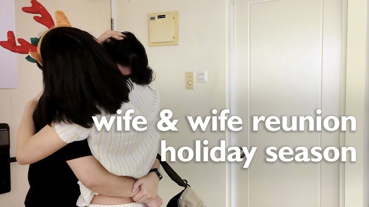 traveling far just to see her | wife & wife vlog | summer Christmas & New Year