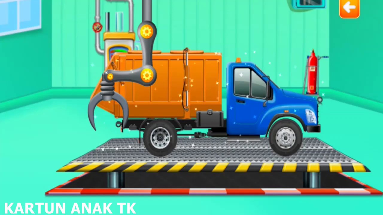  Kartun  anak tk robot merakit Mobil  truk  dump truck YouTube 