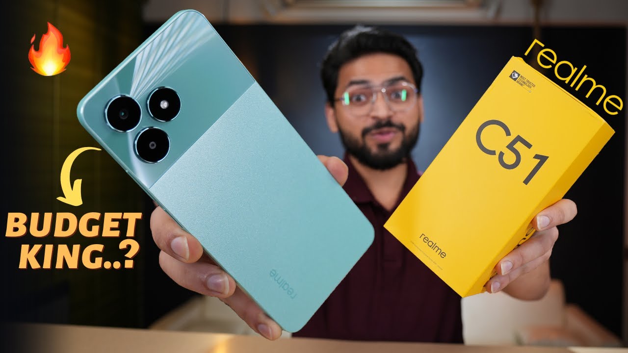 realme C51 Unboxing and Review 🔥, Rs 8,499/- Only