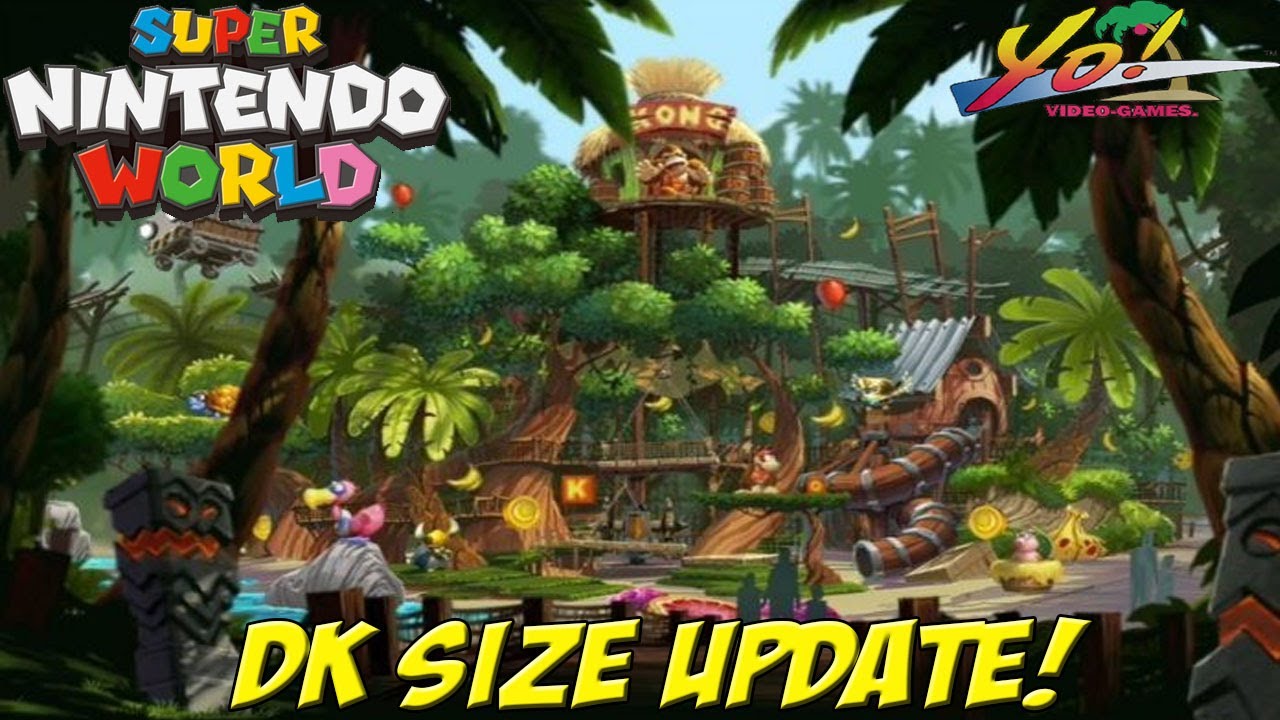 Super Nintendo World! Donkey Kong Themed Rumors and Update