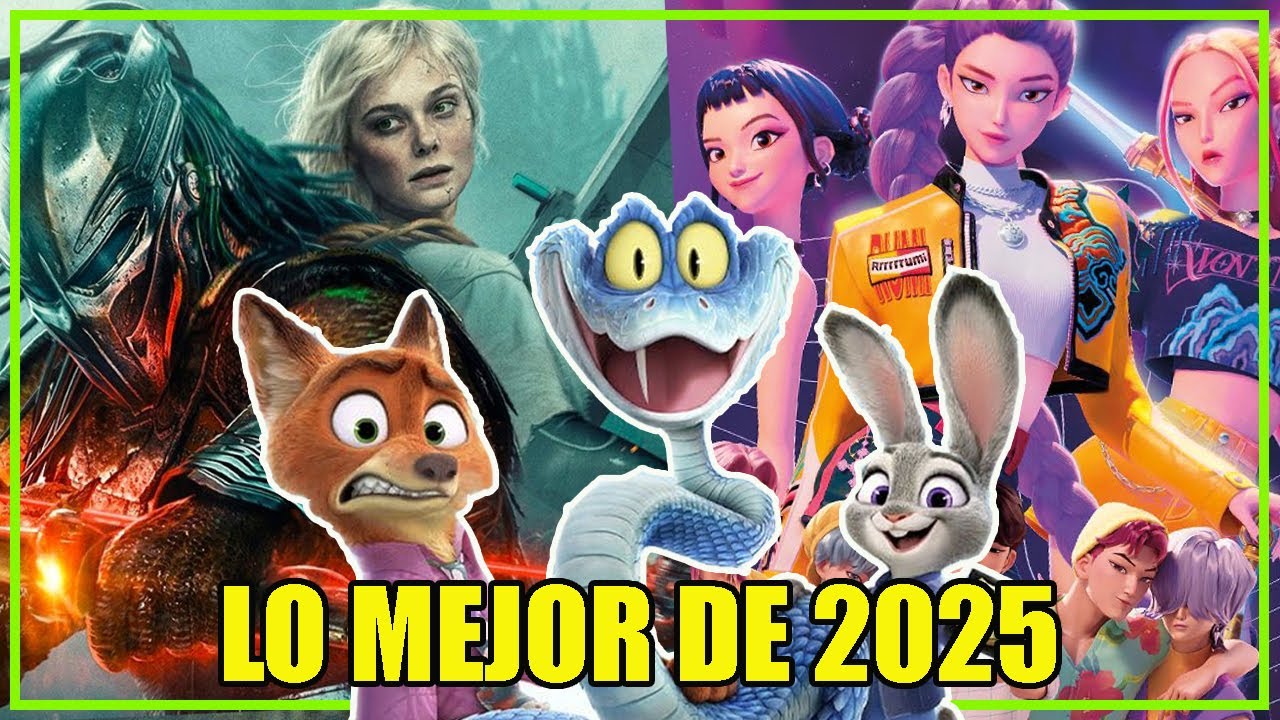 Las MEJORES películas de 2025 | De K-POP Demon Hunters a Zootopia 2 | Un año raro | TOP 15