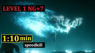 Elden Ring Level 1 NG+7 Regal Ancestor Spirit speedkill [No Damage]