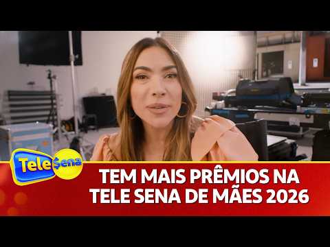 SEMPRE CABE MAIS PRÊMIOS COM VOCÊ MILIONÁRIO! | TELE SENA DE MÃES 2026