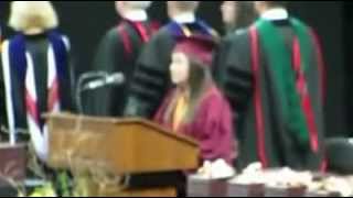 Julia Olmsted- The National Anthem, Turpin High School Graduation 2013