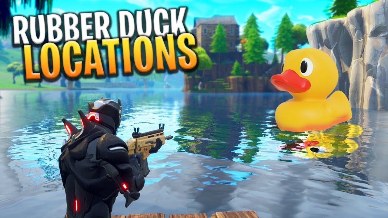 Fortnite rubber ducky location