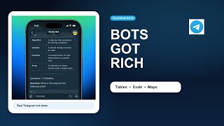 Telegram Bots Just Became Mini Apps