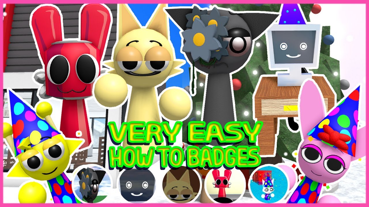 Обновление Roblox — Как получить 6 значков в ролевой игре Sprunki Babies