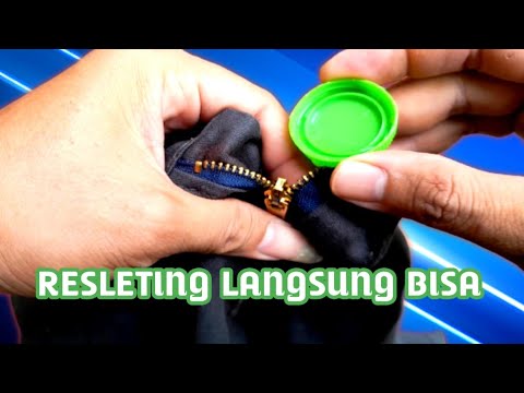 CARA MEMPERBAIKI RESLETING CELANA YANG RUSAK.....