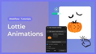 Add Lottie Animations in Webflow