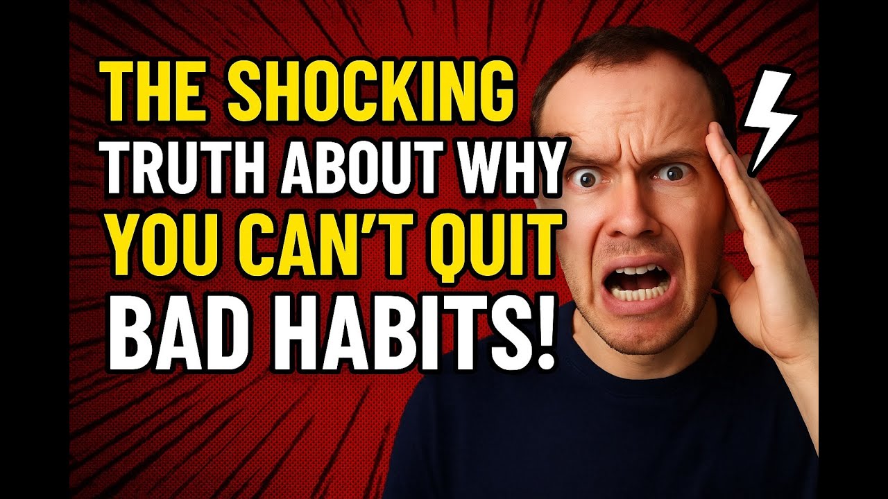 The Shocking Truth About Why You Can't Quit Bad Habits! - YouTube