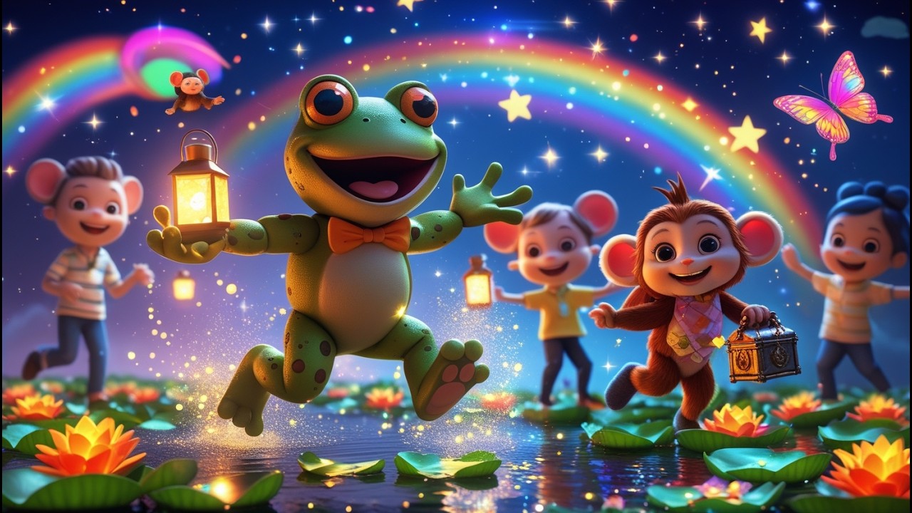 Freddy the Frog’s Leap of Joy | Magical Animal Song Collection for Kids | Kids Song | Nursery Rhymes