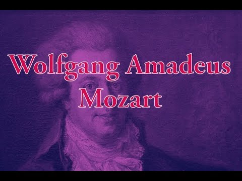 Wolfgang Amadeus Mozart | Вольфганг Амадей Моцарт 🎼