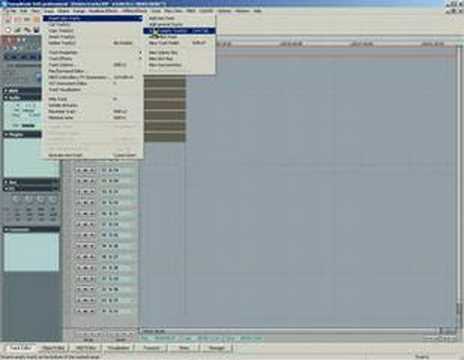 Samplitude Tutorial - Deleting Tracks/Using Folder Tracks