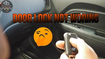 How to Diagnose a Door Lock Actuator