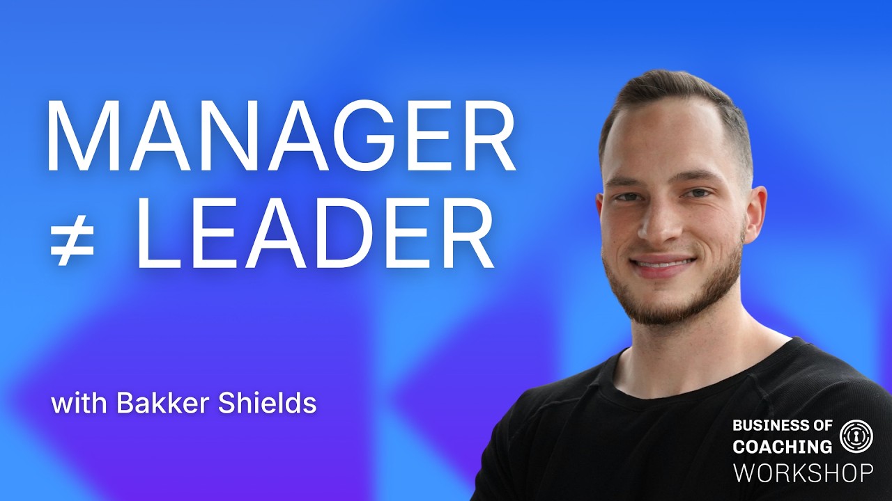 Leader vs Manager: The Shift Every Growing Coaching Business Must Make ...