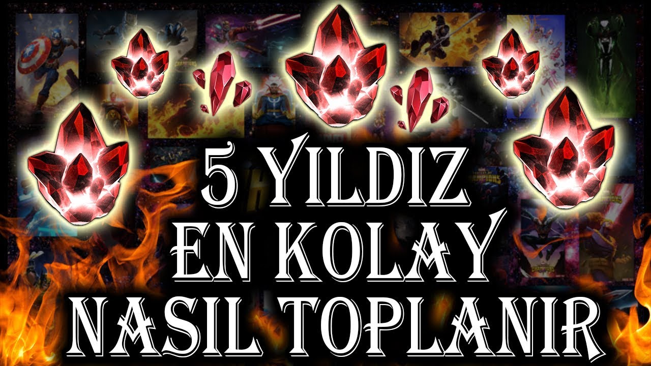 5 YILDIZ EN KOLAY NASIL TOPLANIR MCOC - YouTube