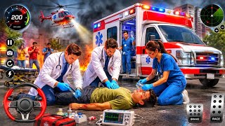 Ambulance City Rescue Simulator 3D – Gra ratunkowa 911, amerykańska karetka pogotowia – Nowa wers... screenshot 4