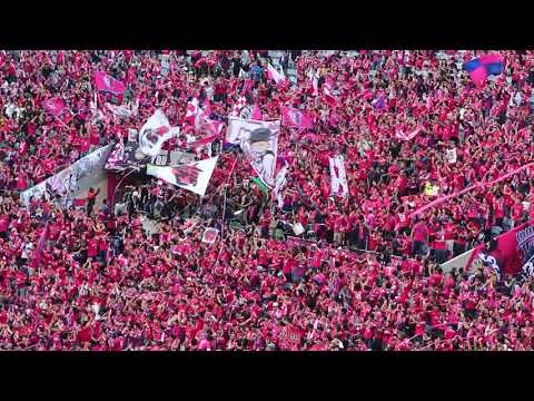 2017　ルヴァンカップ決勝　C大阪vs川崎　C大阪チャント「大阪の街の誇り（優勝時）」