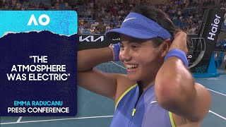 Emma Raducanu On-Court Interview | Australian Open 2026 First Round